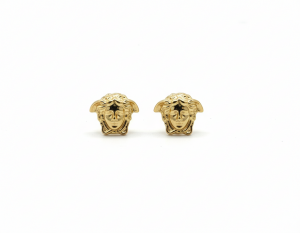 Aretes Topitos "Medusa" Estilo Versace