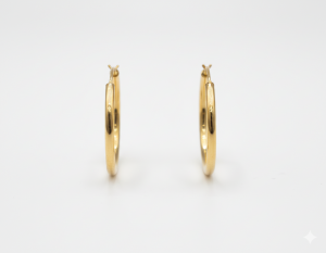 Aros o Candongas Clásicas de Tubo