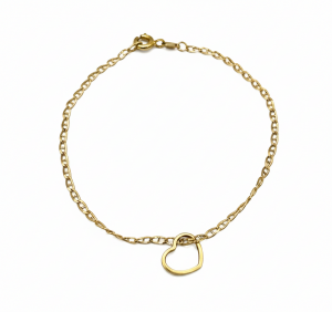 Pulsera de Eslabón Bilbaina (o Mariner/Ancla) con Barras Pequeñas